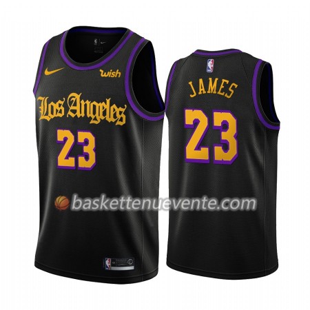 Maillot Basket Los Angeles Lakers LeBron James 23 2019-20 Nike City Creative Swingman - Homme